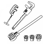 ガス管・水道管用工具