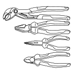 工具セット（KNIPEX）