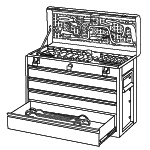 航空機整備用工具ｾｯﾄ