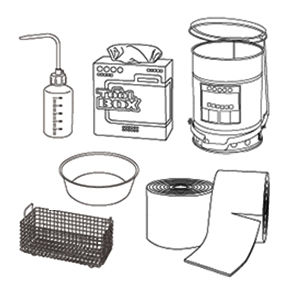 部品洗浄用品､工業用ﾜｲﾊﾟｰ､水･油吸着材