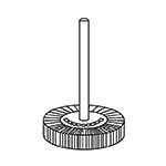 軸付ホイール・軸付ブラシ