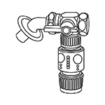 洗濯機用水栓部品