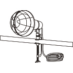 作業灯（クランプ式）
