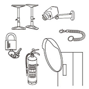 防犯･防災用品､ミラー